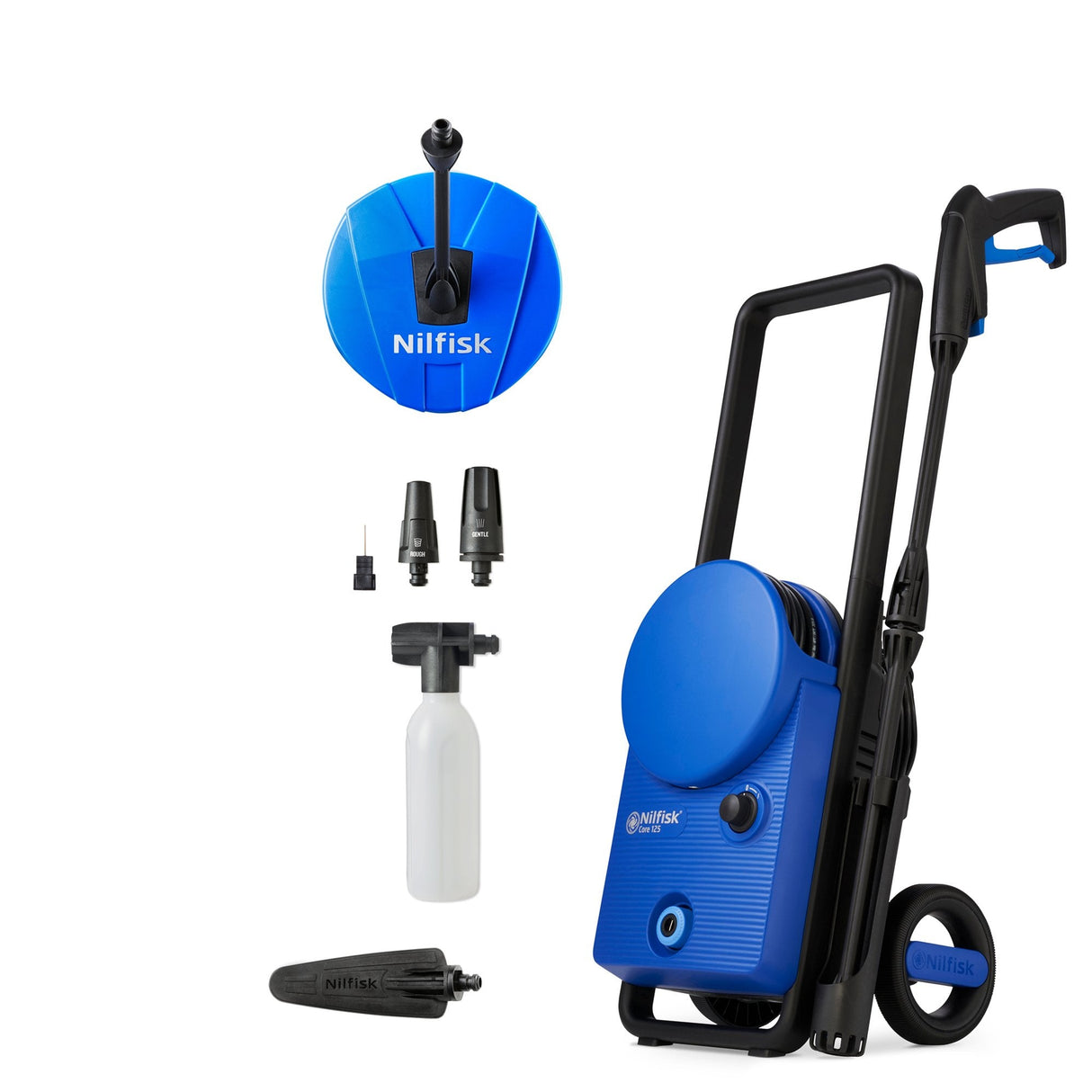EAN 5715492223596 - Nilfisk Core 125-5 PCA EU Limpiadora de alta presión o Hidrolimpiadora Vertical Eléctrico 438 l/h 1,4 W A imagen 1