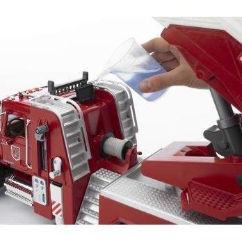 Bruder Camion Bomberos Mack Con Escalera Y Deposito De Agua 02821