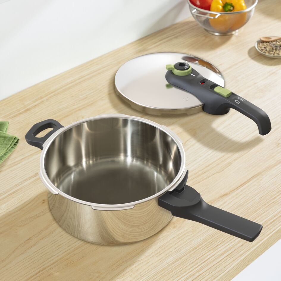 Olla Olla A Presión Tefal P2580400 Trendy 4l Verde