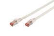 EAN 4016032322252 - Digitus DK-1644-100/WH cable de red Blanco 10 m Cat6 S/FTP (S-STP) imagen 1