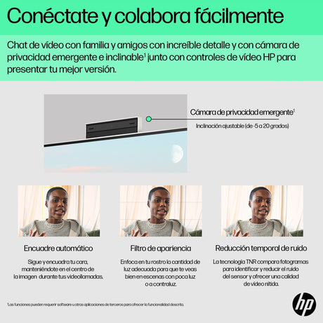 EAN 0199251923203 - HP 24-cr0161ns AMD Ryzen™ 5 7520U 60,5 cm (23.8") 1920 x 1080 Pixeles PC todo en uno 16 GB LPDDR5-SDRAM 5 imagen 7