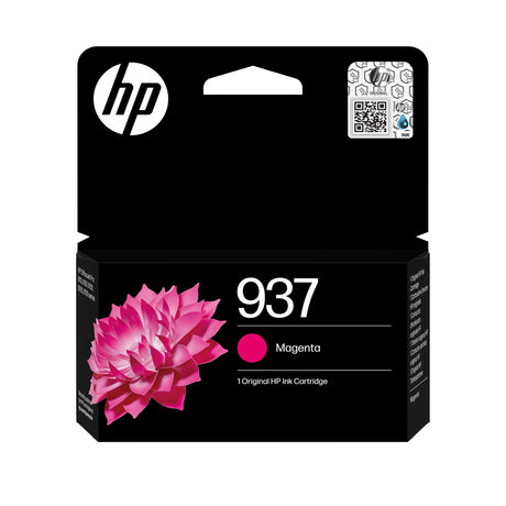 EAN 0196786147555 - HP 937 Magenta Original Ink Cartridge cartucho de tinta 1 pieza(s) Rendimiento estándar imagen 1