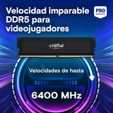 EAN 0649528946980 - Crucial Pro CP2K32G60C40U5B módulo de memoria 64 GB 2 x 32 GB DDR5 288-pin DIMM imagen 2