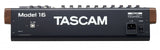 Tascam Model 16 Mezclador Dj 16 Canales 20 - 30000 Hz Negro, Oro, Madera