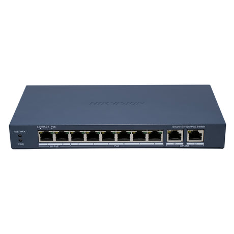 EAN 6936422135867 - Hikvision DS-3E1310HP-EI(B) switch Gestionado Fast Ethernet (10/100) Energía sobre Ethernet (PoE) Gris imagen 1
