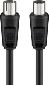 EAN 4040849117206 - Goobay 11720 cable coaxial 3C-2V 1,5 m Negro imagen 1