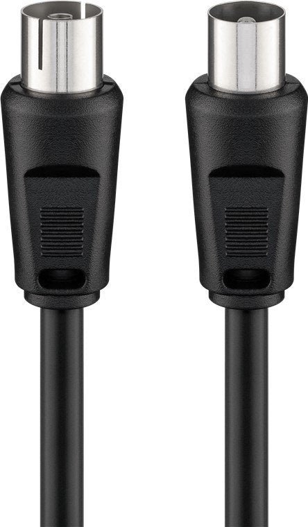 EAN 4040849117206 - Goobay 11720 cable coaxial 3C-2V 1,5 m Negro imagen 1