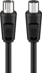 EAN 4040849117206 - Goobay 11720 cable coaxial 3C-2V 1,5 m Negro imagen 1