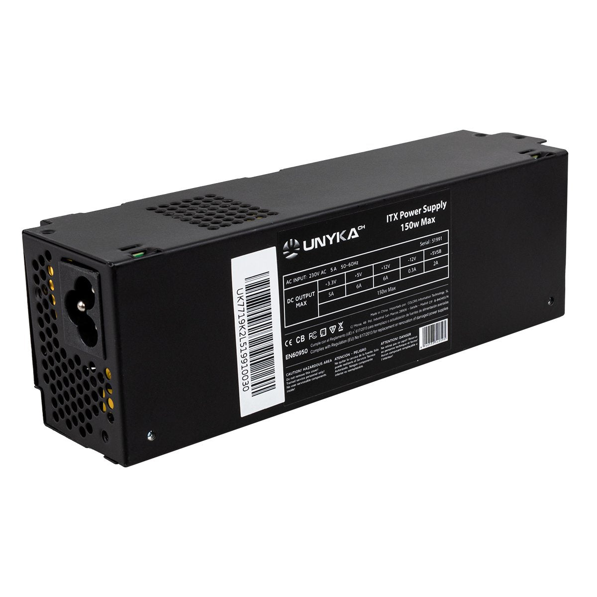Fuente De Alimentacion Unyka 150w Mini Itx 51991