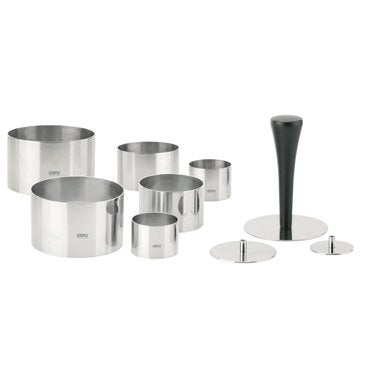 Gefu Speiseformer Set, 10 Teile Inox