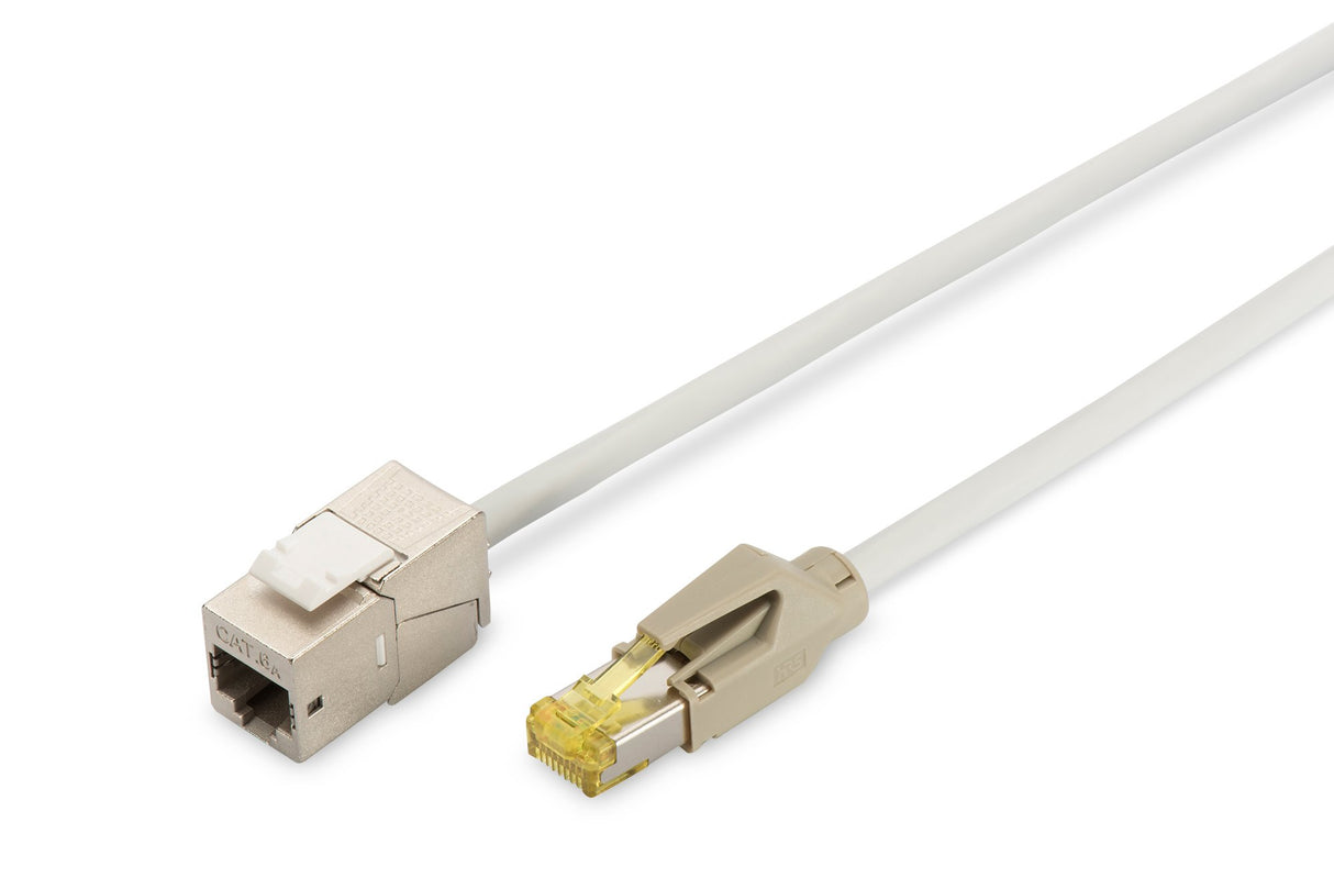 EAN 4016032371656 - Digitus DK-1741-CP-010 cable de red Gris 1 m Cat6a S/FTP (S-STP) imagen 1