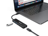 Equip Hub Usb De 4 Puertos 3.2 C->2x Usb-C, 2x Usb-A O Interruptor De Fuente De Alimentación