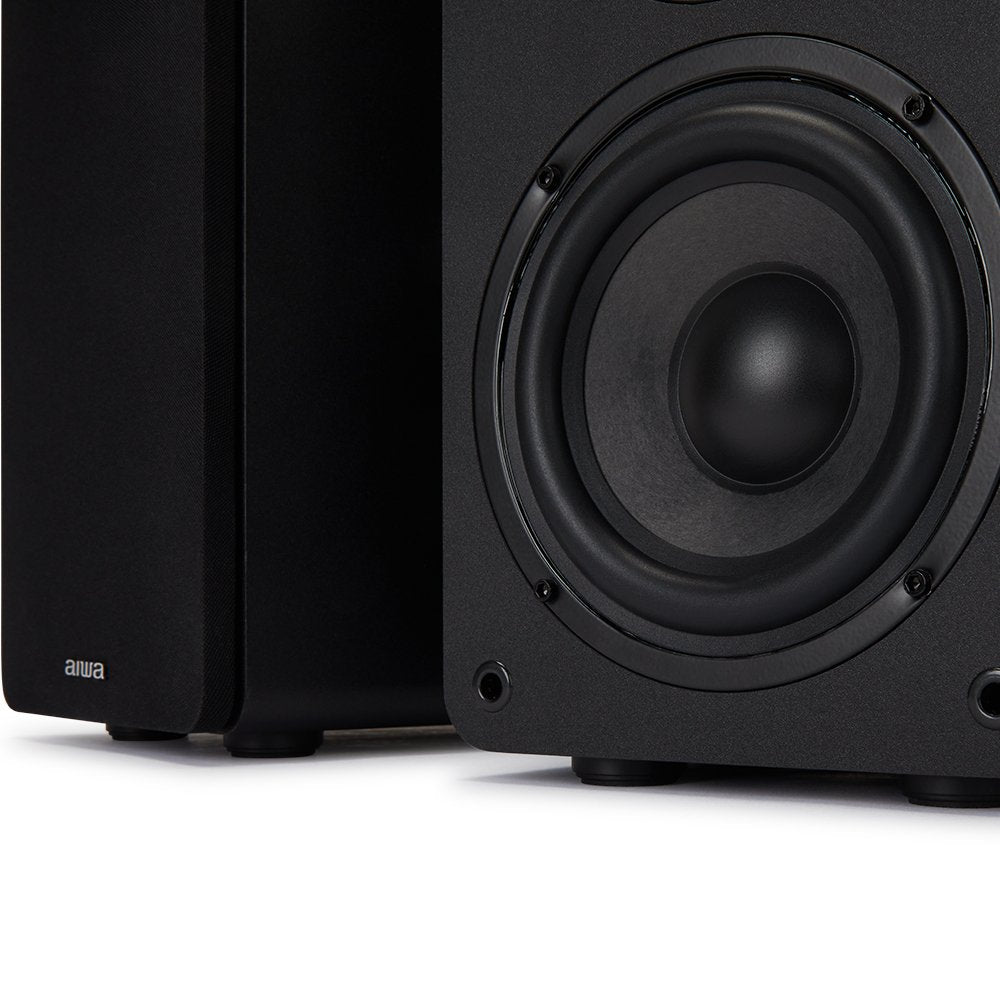 Aiwa Sp-A100 Black Altavoces Hifi Pasivos De Estantería