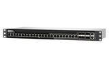 Qnap Qsw-M7230-2x4f24t Conmutador 2 X 100 Gigabit Qsfp28 + 4 X 25 Gigabit Sfp28 Montable En Rack Para Qnap Cab-Dac50m-Sfpp Trx-10gitsfpp-Sr Trx-25gsfp28-Sr