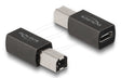 EAN 4043619658398 - DeLOCK 65839 cambiador de género para cable 1 x USB Type-C 1 x USB 2.0 Type-B Antracita imagen 1