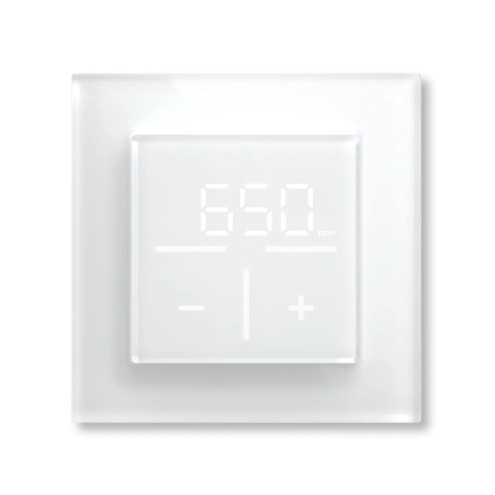 Homematic Ip Glas-Wandthermostat Mit Co2-Sensor