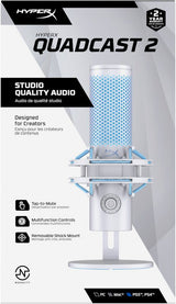 Hp Hyperx Quadcast 2 - Usb Microphone (Grey)