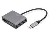 EAN 4016032478768 - Digitus DA-70827 Adaptador gráfico USB 4096 x 2160 Pixeles Negro imagen 1