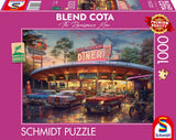 Schmidt Spiele Blend Cota: American Diner, Rompecabezas De 1000 Piezas 58637