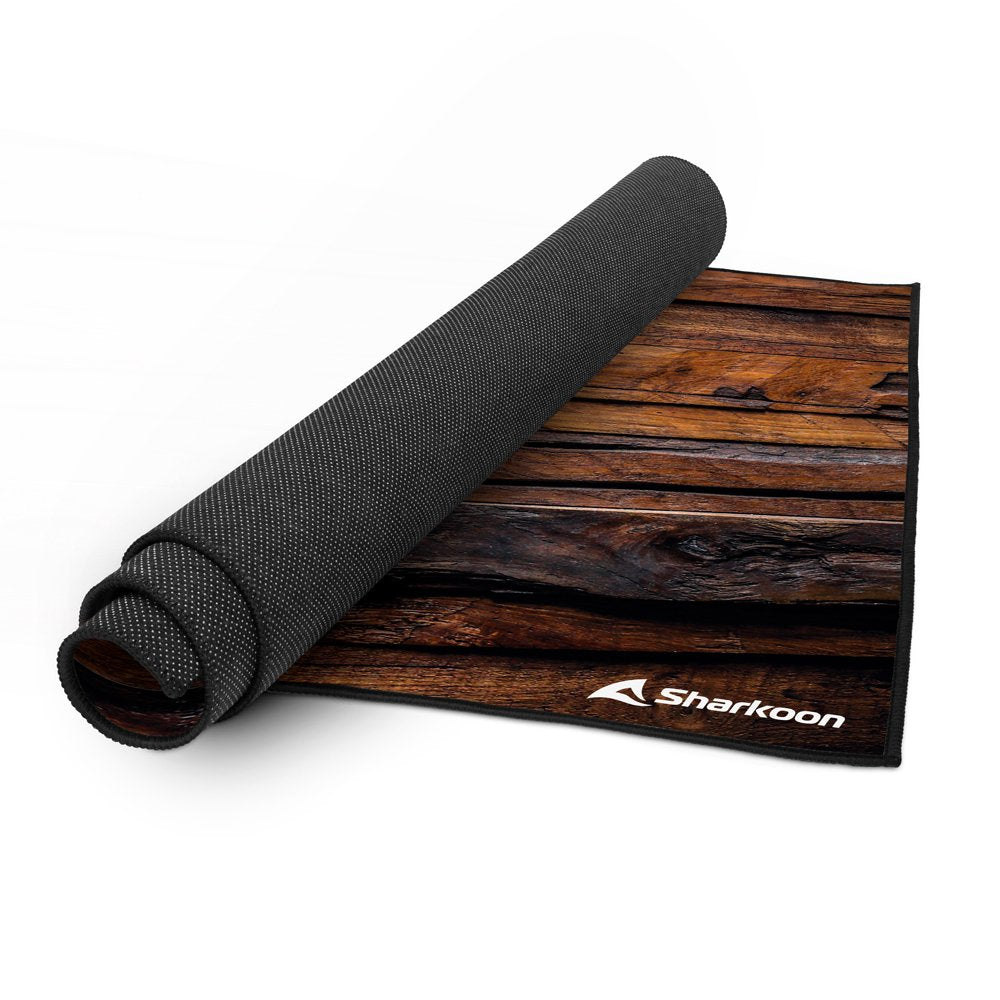 Sharkoon Skiller Sfm12 Wood, Alfombra Protectora Marrón