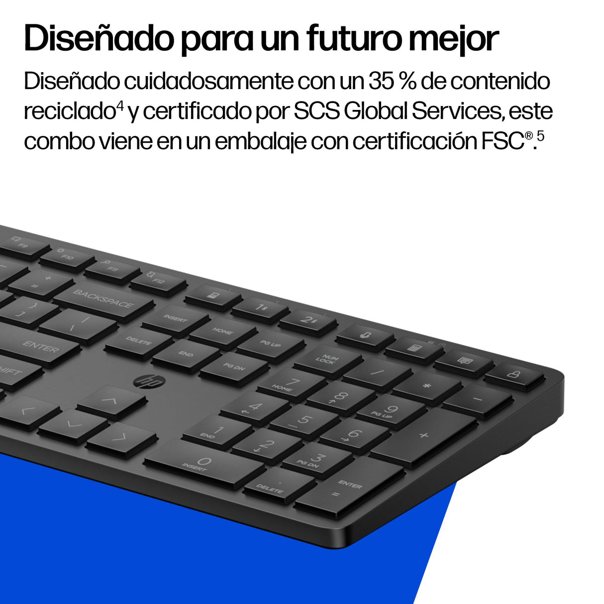 EAN 198990956725 - HP Multi-Device Dual-Mode Mouse and Keyboard Combo 495C teclado Ratón incluido Hogar / Oficina USB + RF Wi imagen 5