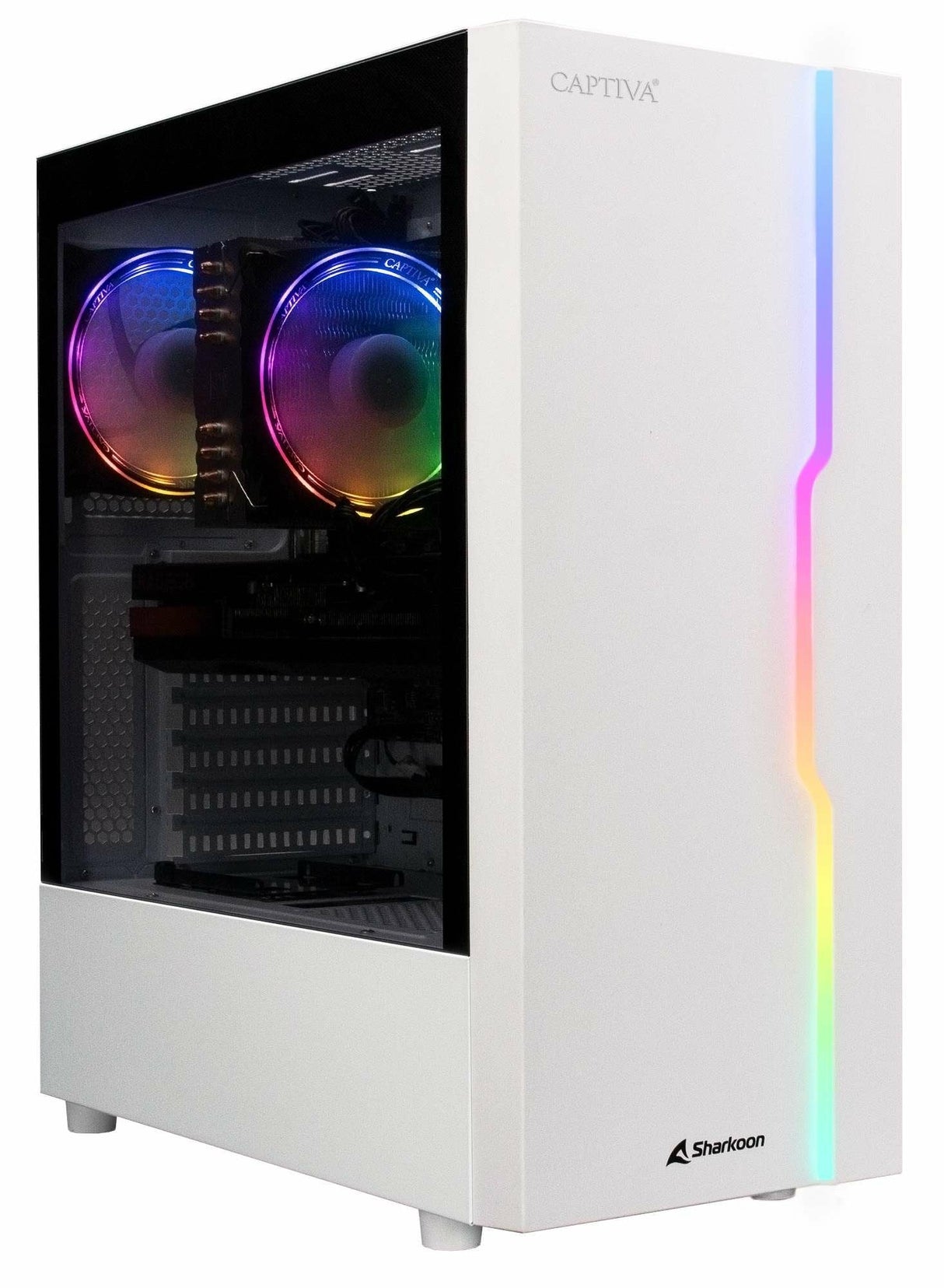 Captiva Advanced Gaming R86-339 Amd Ryzen 5 5600 32 Gb Ddr4-Sdram 1 Tb Ssd Nvidia Geforce Rtx 4060 Windows 11 Home Escritorio Pc Blanco
