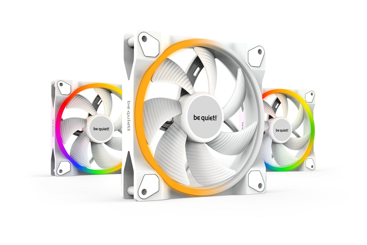 EAN 4260052190258 - be quiet! Light Wings White | 140mm PWM Triple Pack Carcasa del ordenador Ventilador 14 cm Blanco 3 pieza imagen 1