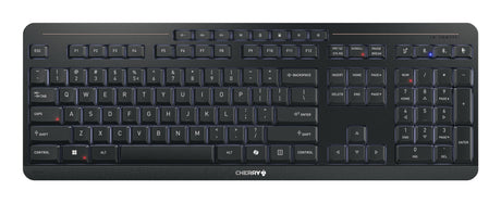 EAN 840183609153 - CHERRY Stream keyboard ultimate teclado Hogar / Oficina USB + RF Wireless + Bluetooth QWERTY Inglés Negro imagen 1