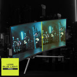 Monitor  Msi Mag 341cqpde Qd-Oled, Gaming  34,2  " Negro, Uwqhd, Qd-Oled, Curvo, Adaptive-Sync, Hdr, Panel De 175 Hz)