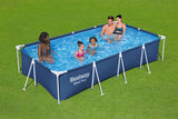 Bestway 56405 -  Piscina Desmontable Tubular Infantil Steel Pro 400x211x81cm