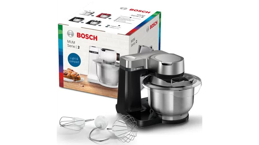 Procesador De Alimentos Bosch Mum S2vm00 900 W 3.8 L Black, Silver