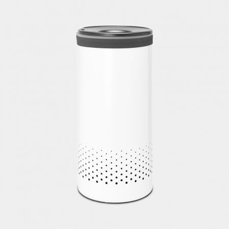 Brabantia Laundry Bin, 35 L Dark Grey / White