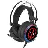 Auricular Gaming Deadpoool Negro Sonido Virtual 7.1/ Jack3.5mm/ Cable 2.2m