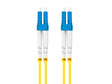 EAN 5901969433098 - Lanberg FO-LULU-SD11-0050-YE Cable de fibra óptica e InfiniBand 5 m LC Amarillo imagen 1