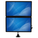 EAN 0065030863759 - StarTech.com ARMDUAL30 soporte para monitor 76,2 cm (30") Escritorio Negro, Plata imagen 11