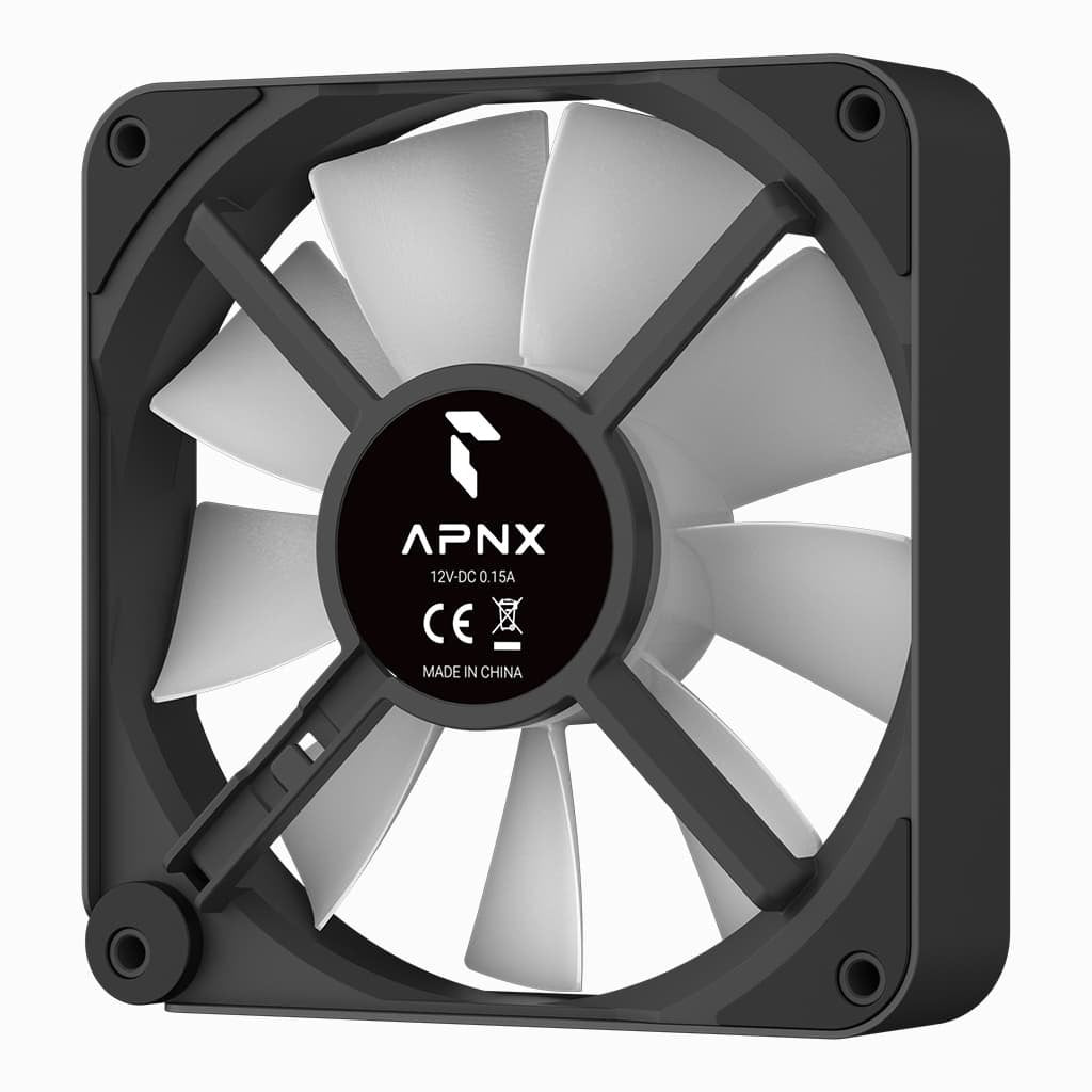 EAN 4711099474462 - APNX FP2-120 PWM ARGB Carcasa del ordenador Ventilador Negro imagen 8
