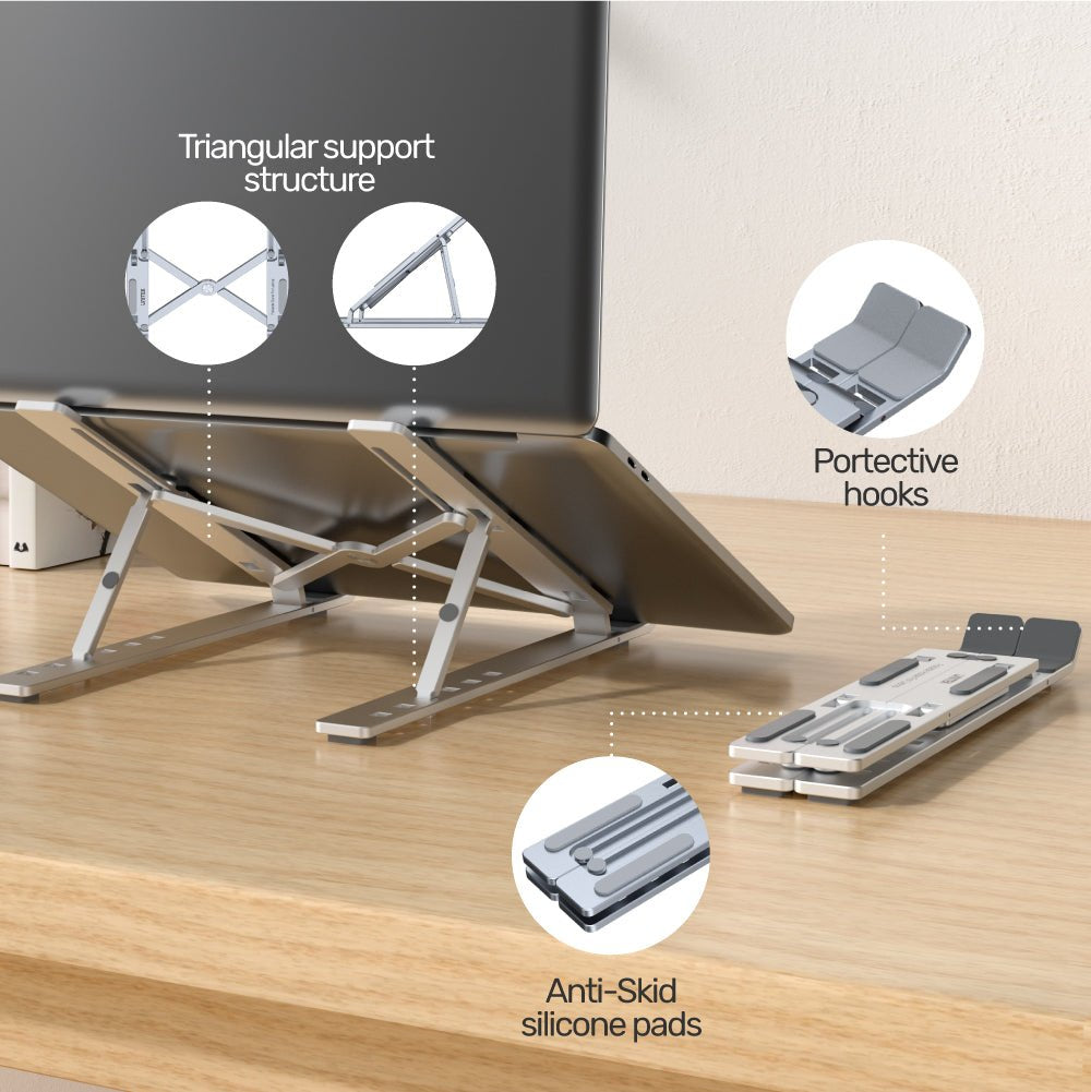 Unitek Stand Pod Notebook Aluminium