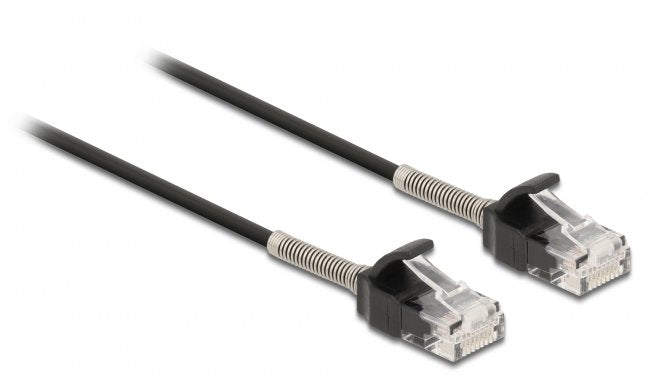 Cable Elock 87014 De Red Negro 0,25 M Cat6a U/Utp (Utp)