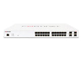 Fortinet Fortiswitch 124e 1u 24g 4sfp 12poe Managed Switch Fs-124e