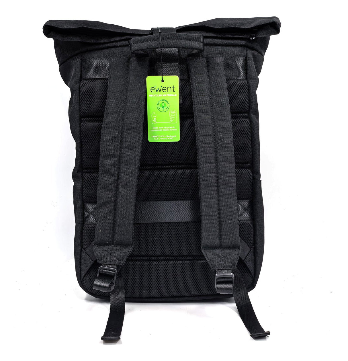 Mochila Unisex Ewent 17.3 " Trendy Roll Para Portátil  Negra