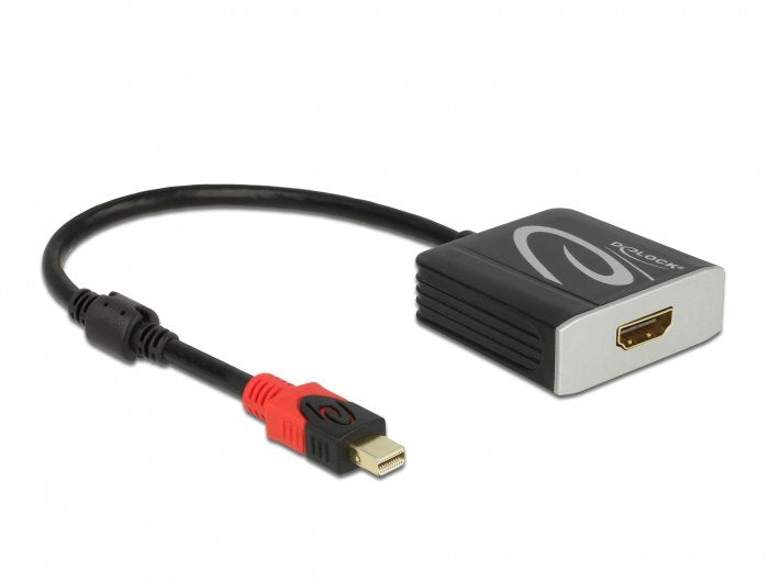 Delock Aktiver Mini Displayport 1.4 A Hdmi Adaptador 4k 60 Hz (Hdr)