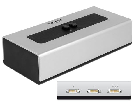 EAN 4043619876648 - DeLOCK 87664 interruptor de video DVI imagen 2