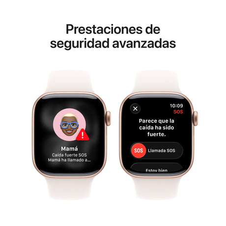 EAN 0195950469882 - Apple Watch Series 11 OLED 42 mm Digital 374 x 446 Pixeles Pantalla táctil 5G Oro rosa Wifi GPS (satélite imagen 6
