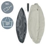 Leitz Ergo Active Sitzball Gris Claro 65cm Anti-Wegroll-Design