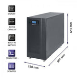 EAN 5901878530444 - Qoltec 53044 sistema de alimentación ininterrumpida (UPS) Doble conversión (en línea) 10 kVA 8000 W imagen 3
