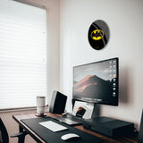 Reloj De Pared Leotec Brillo Batman 004 Negro