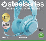 Auriculares Steelseries - Arctis Nova 3xw Aqua (61691)