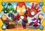 Puzzle Maxi Iron Man Y Su Superequipo Marvel 104pzs