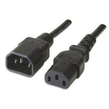 Ewent Cable Alimentación Vde C14-C13, M/F, 1.80 M