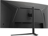 Viewsonic Vx3418c-2k (86.4 Cm (34 Zoll), Negro, Uwqhd, Va, Curved, Free Sync Premium, 180hz Panel) Vx3418c-2k